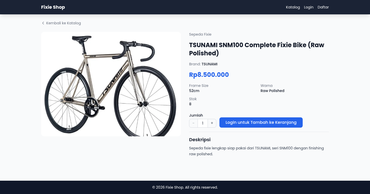 Fixie Shop screenshot 3