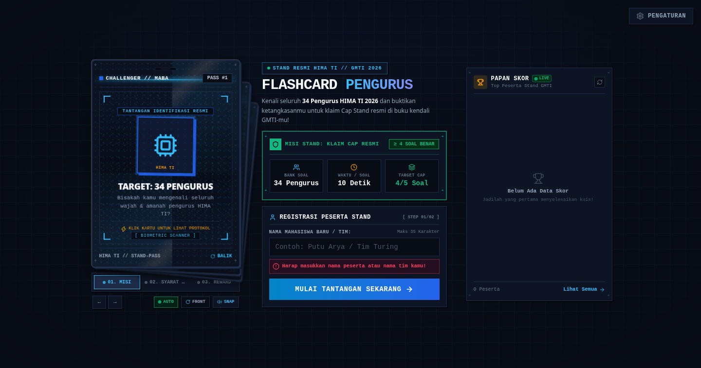 Minigames Flashcard screenshot 3